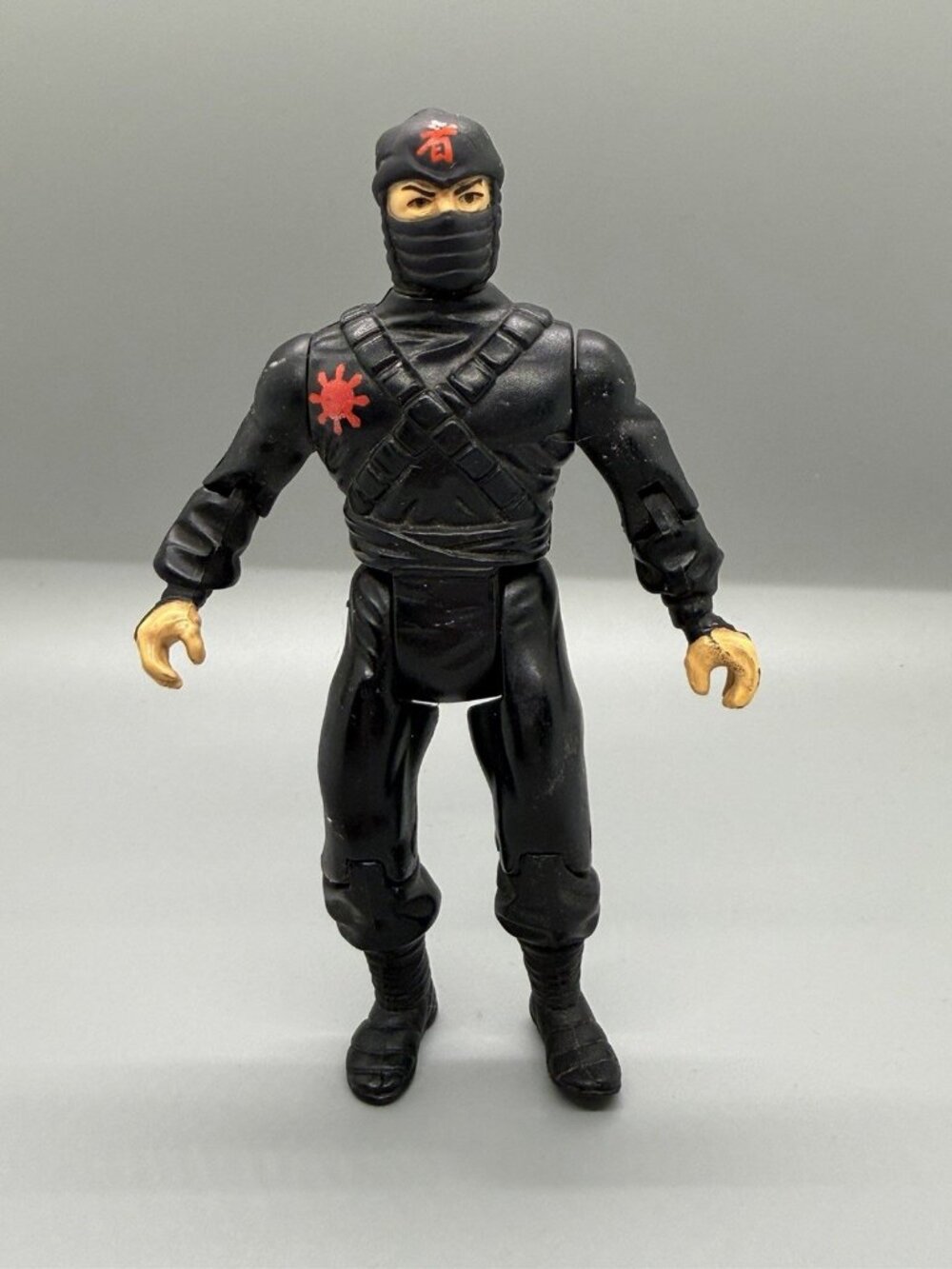 Chuck Norris Karate Kommandos Black Ninja Master Original Action Figure 1986